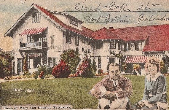 Mary Pickford and Douglas Fairbanks