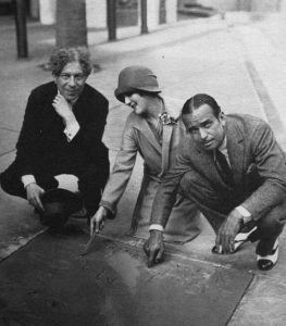 Douglas Fairbanks, Mary Pickford and Sid Grauman