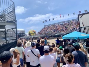 sporting event at Hermosa Beach
