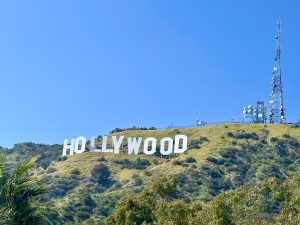 Hollywood Sign from Brush Canyon Trail