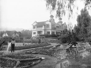 House of Paul de Longpré, Hollywood, c1905