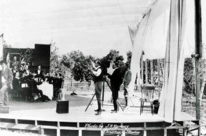 Movie set, c1913, birth of Hollywood Dream Factory