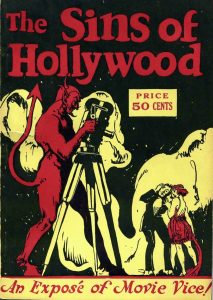 Sins of Hollywood magazine, dark side of Hollywood Dream Factory