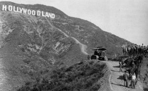 Hollywood Sign, 1923, creation of Hollywood Dream Factory