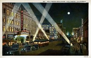 Warner Brothers Theatre, Hollywood Boulevard, 1929