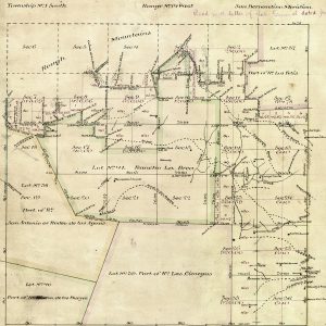 Map of the Rancho La Brea