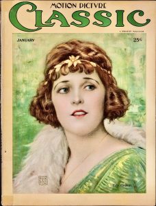 Ruth Roland, movie magazine cover