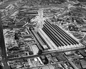 LA Union Station under construction, c1938