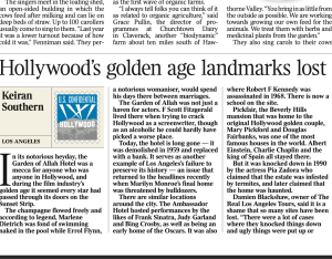 The London Times: The real Los Angeles Tours