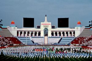 The 1984 LA Olympic Games Opening Ceremony