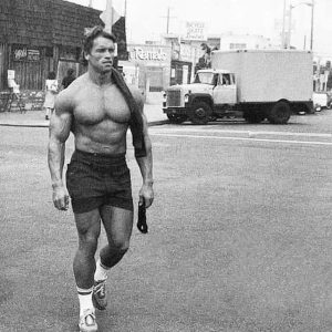 Arnold Schwarzenegger in Venice, 1980