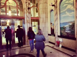 Entrance of Hotel Cecil