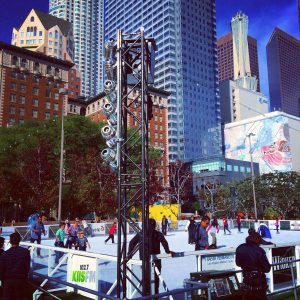 Best things to do in LA in December: open-air ice-skating