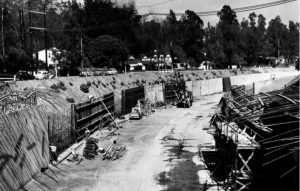 1949 Laurel Canyon Channel Construction.