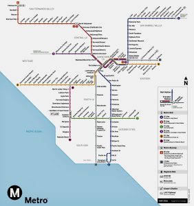 LA Metro Map